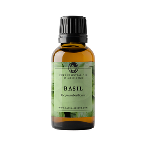 Basil essential oil 